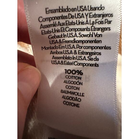 Mother Women's The Biggie Concert Raglan Pullover Sweatshirt – Cream – Sz Small - Picture 6 of 9